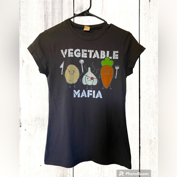 Mighty Fine Tops - Vegetable Mafia Graphic Tee